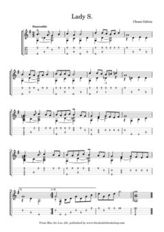 Miniature view of the score for Lady S.