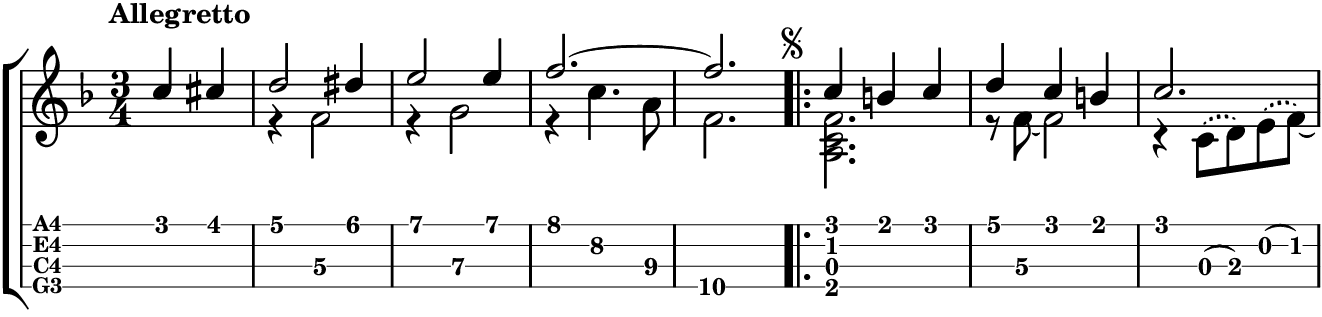 First bars of Vals de Albelda